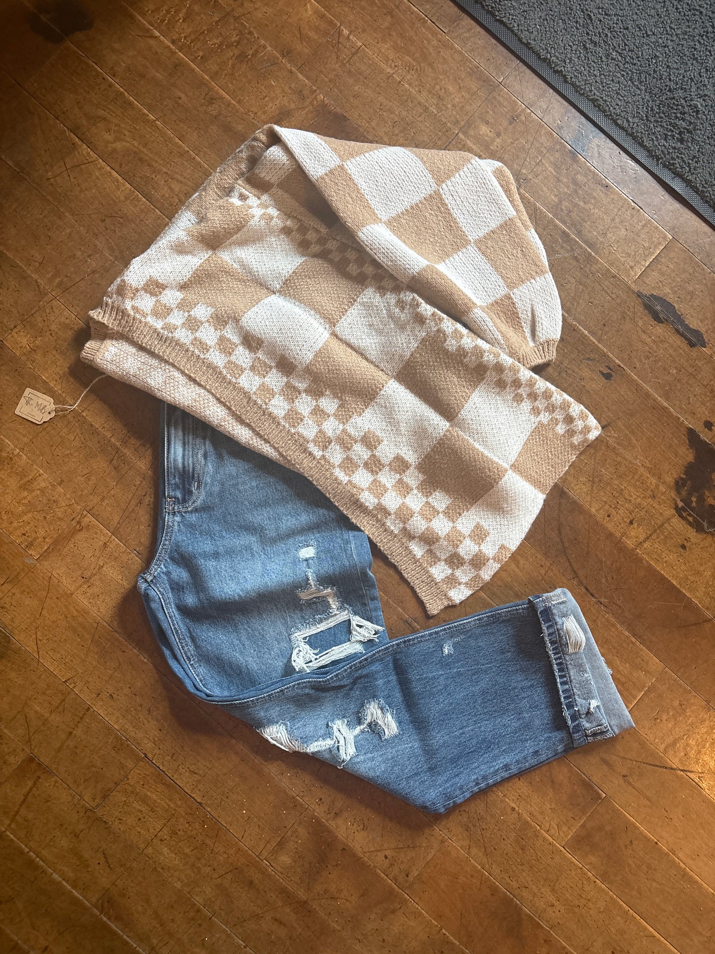 *Hybrid* Style High Rise Straight Leg Jeans