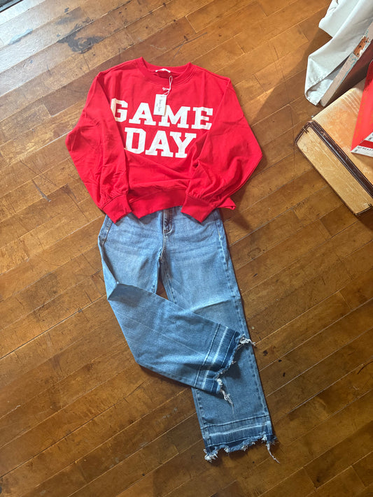 Tummy Control High Rise Crop Wide w/ Released Hem